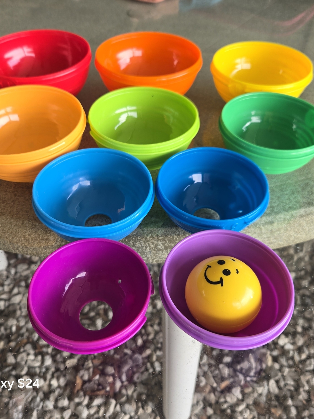 Colorful Stacking Cups Toy - Bright Multi-Color Set for Kids - Picture 2 of 6